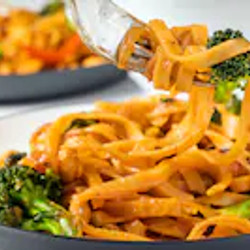 Ginger-orange Broccoli And Noodles