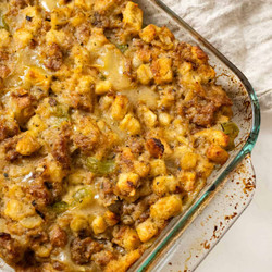 Thanksgiving Italian Sausage Stuffing