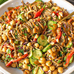 Soba Noodle Salad (life-changing Peanut Dressing)