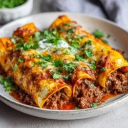 Keto Beef Enchiladas