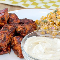 Blackened Salmon Bites