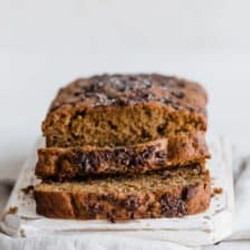 Dark Chocolate Chip &amp; Rye Banana Bread