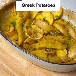 Lemon Greek Potatoes