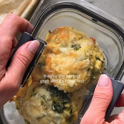 High Protein Egg Biscuits