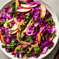 Red Cabbage Salad With Orange Vinaigrette