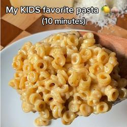 One Pot Garlic Parm Cheesy Spaghettios