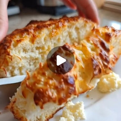 2-ingredient Fitness Bread – Soft, Cheesy &amp; Full Of Protein