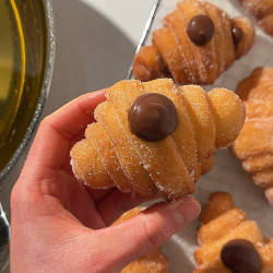 Chocolate Croissant Donuts
