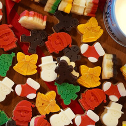 Mini Christmas Sugar Cookies
