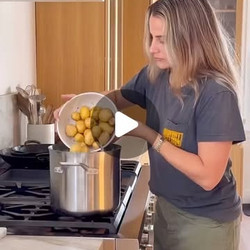 Smashed Potato Salad (gf / Df)