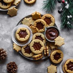 Nutella Linzer Cookies Recipe