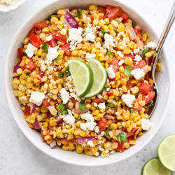 Mexican Street Corn And Tomato Salad