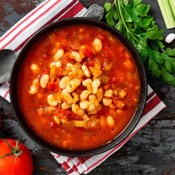 Greek Fasolada In The Instant Pot : Pressure Cooker White Bean Soup