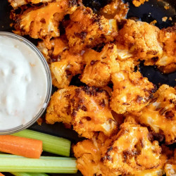 Buffalo Cauliflower Bites