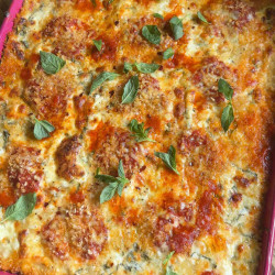 Sheet Pan Zucchini Parmesan
