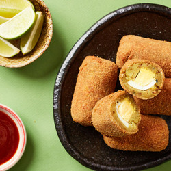 Dimer Alur Chop – Bangladeshi Potato And Egg Croquettes