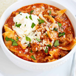 Lasagna Soup