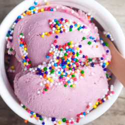 Raspberry Vegan Ice Cream Recipe