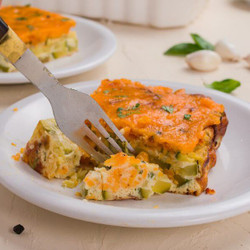 Keto Cheesy Zucchini Casserole