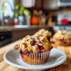 Cranberry, Orange &amp; Pecan Muffins