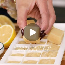 Better-for-you Starbucks "medicine Ball" Cubes