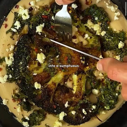 Broccoli Steak + Chimichurri