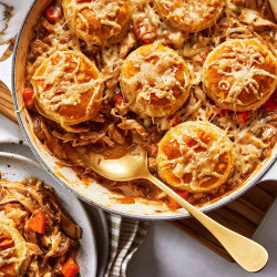 French Onion Chicken Pot Pie