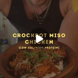 Slow Cooker Miso Chicken