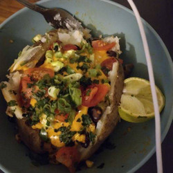 Vegan Loaded Baked Potatoes