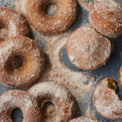 Baked Apple Cider Doughnuts (NYT)