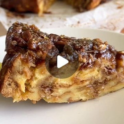 Toasted Coconut Pecan Bread Pudding