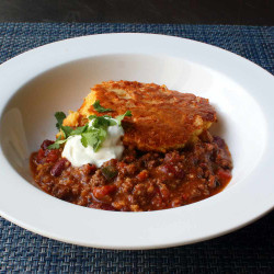 Firehouse Chili And Cornbread Casserole