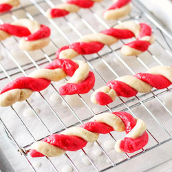 Candy Cane Cookies Recipe