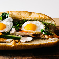 Sunday Brunch: Egg &amp; Turkey Banh Mi Recipe · I Am A Food Blog