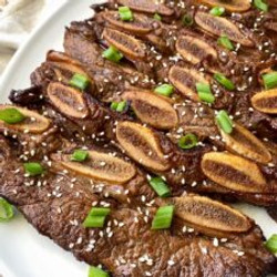 Air Fryer Kalbi Short Ribs