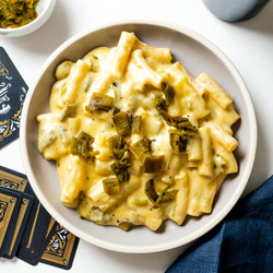 Creamy Spicy Hatch Green Chile Mac And Cheese