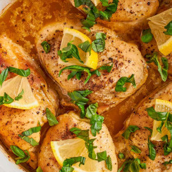 Slow Cooker Lemon-basil Chicken Recipe (2 Ingredients) easy meat