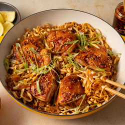 Chili Crunch Chicken And Noodles