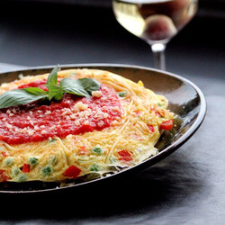 Leftover Spaghetti Frittata