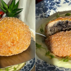 Фантастичне Комбо: Курячі Бомбочки З Грибами Та Сиром