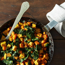 Tempeh And Sweet Potato Hash