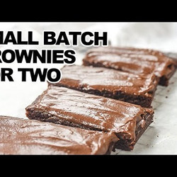 Small Batch Brownies