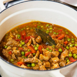 Pork Guisantes