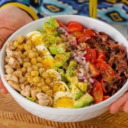 Lighter Cobb Salad