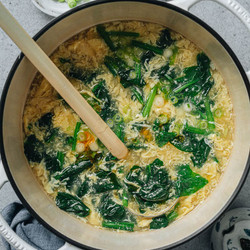 Spinach Egg Drop Soup