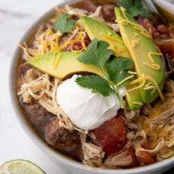 Crock Pot Taco Soup With Chicken Recipe