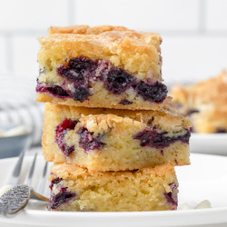 Blueberry Blondies