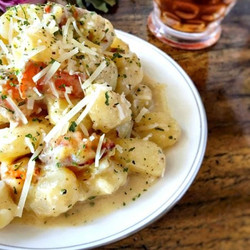 Gnocchi With Bacon Cream Sauce