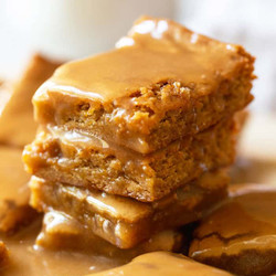 Brown Butter Maple Blondies