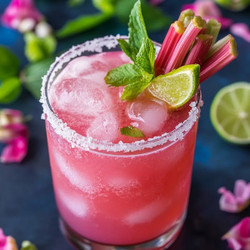 Refreshing Rhubarb Margarita